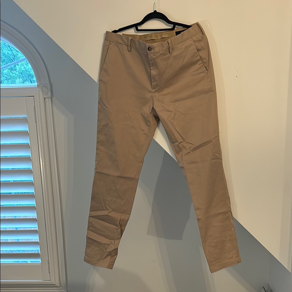 Banana Republic Tan Chinos Classic Straight Leg